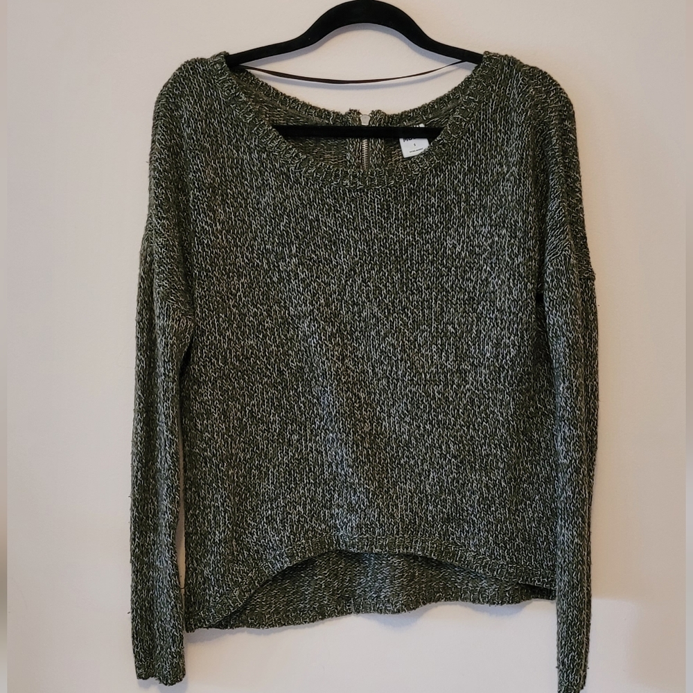 Green Knit Sweater